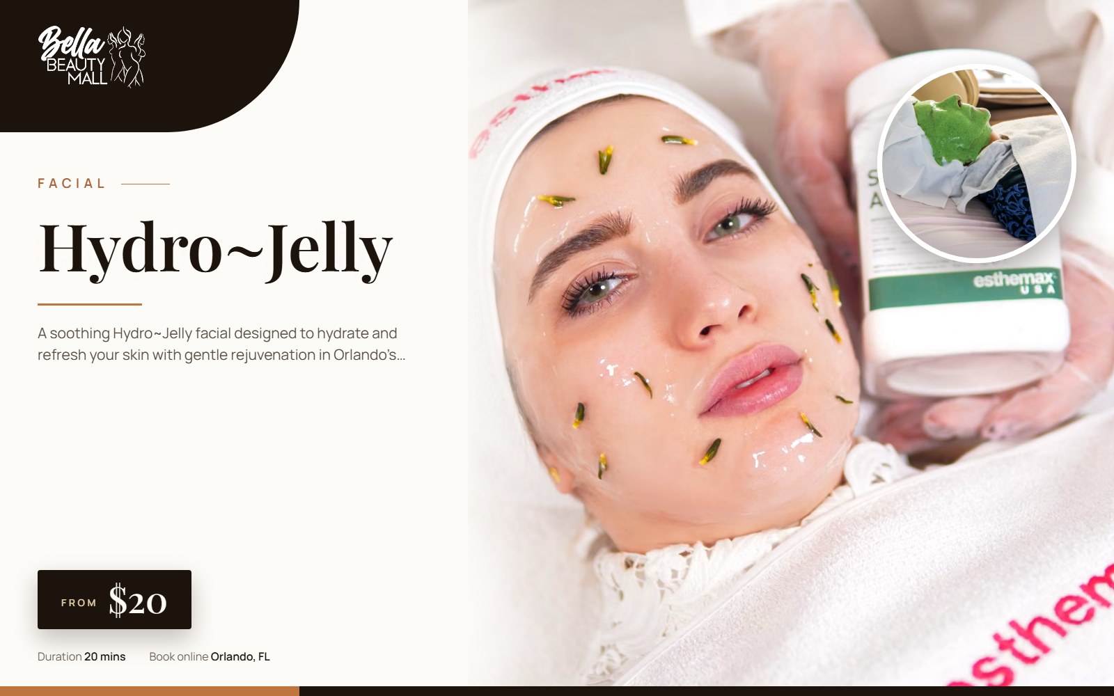 Hydro~Jelly at Bella Beauty Mall in Orlando, FL