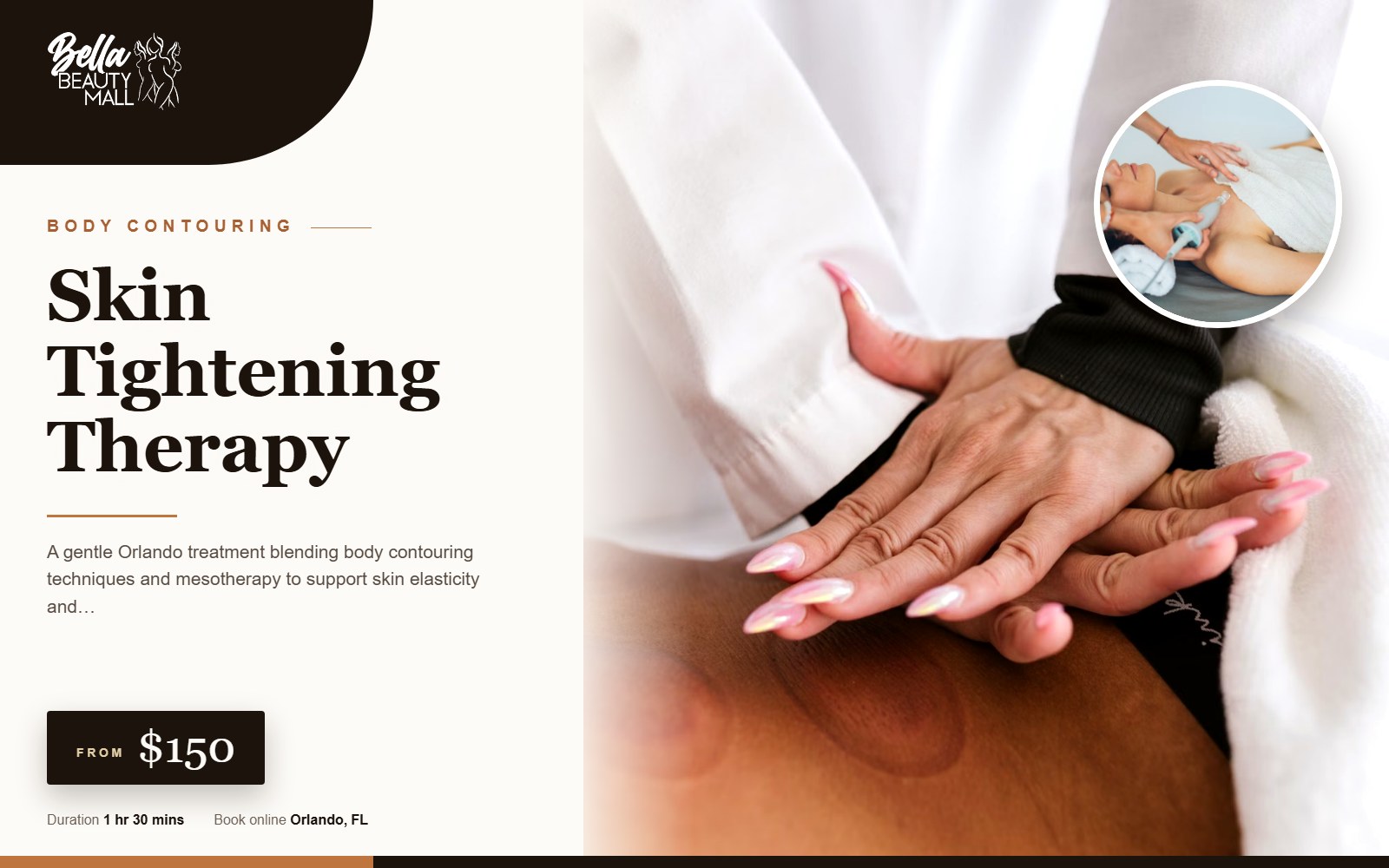 Skin Tightening Therapy at Bella Beauty Mall in Orlando, FL
