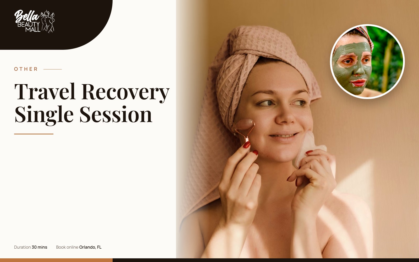 Travel Recovery Single Session at Bella Beauty Mall in Orlando, FL